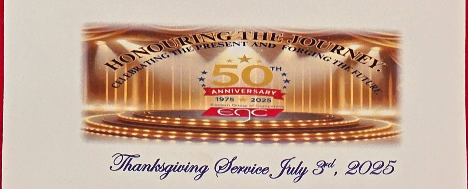 Eastern Group of Companies 50th Anniversary — original article image