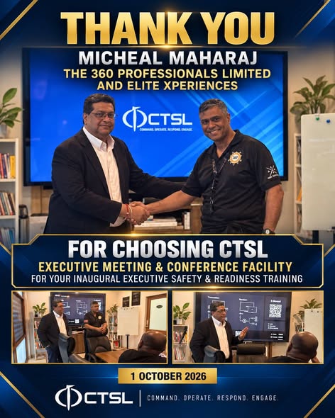 CTSL Welcomes Executive Safety and Readiness Programme